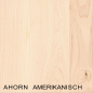 Preview: Ahorn Amerikanisch (Hard-Maple) Massivholzplatte 19 mm
