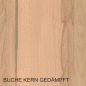 Preview: Buche ged. mit Kernanteil Massivholzplatte 19 mm