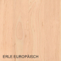 Preview: Erle Europäisch Massivholzplatte 60 mm