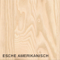 Preview: Esche Amerikanisch Massivholzplatte 26 mm