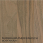 Preview: Nussbaum Amerikanisch Massivholzplatte 50 mm