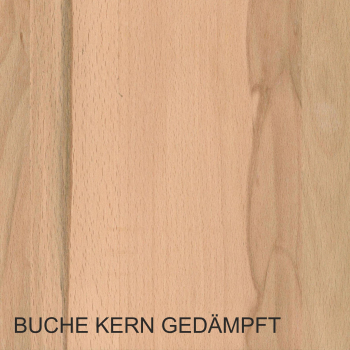 Buche ged. mit Kernanteil Massivholzplatte 19 mm