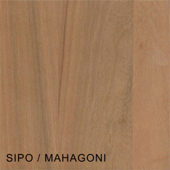 Mahagoni / Sipo Massivholzplatte 30 mm