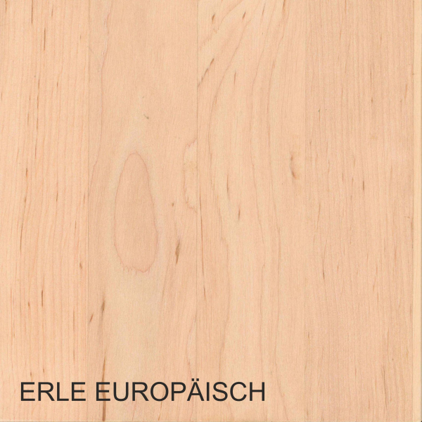 Erle Europäisch Massivholzplatte 60 mm