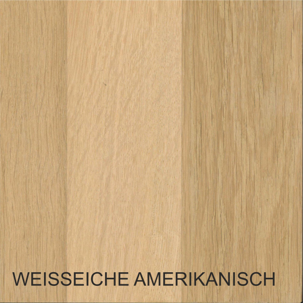 Eiche amerikanisch Massivholzplatte 19 mm (Weisseiche)