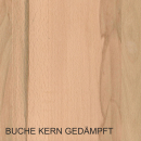 Buche ged. mit Kernanteil Massivholzplatte 19 mm