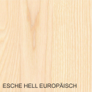 Esche Europäisch Massivholzplatte 19 mm