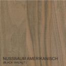 Nussbaum Amerikanisch Massivholzplatte 19 mm